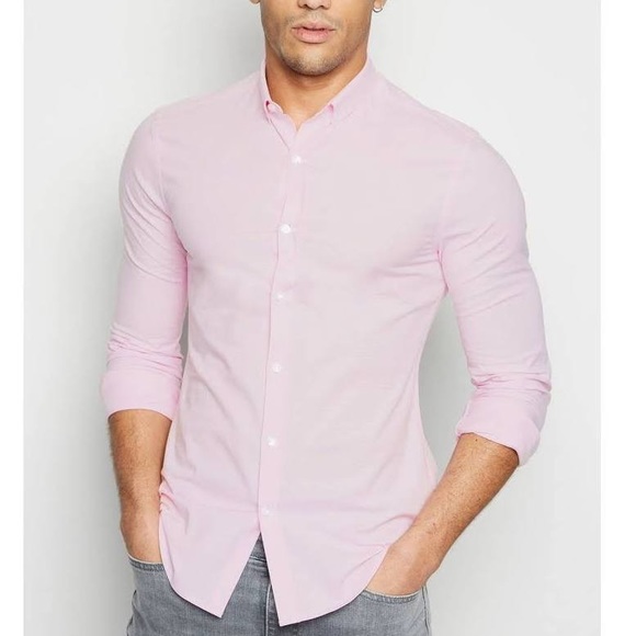 Stafford Mens Wrinkle Free Travel Oxford Button Down Regular Fit Dress Shirt - Picture 2 of 3